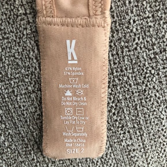 NWT kit undergarments bamboo triangle bra - Picture 3 of 5